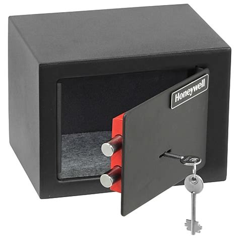 Honeywell 0.18 cu.ft. Key Lock Security Safe (5002) | Staples