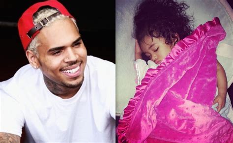 Chris Brown Daughter Royalty Says "Da Da" In Adorable Video