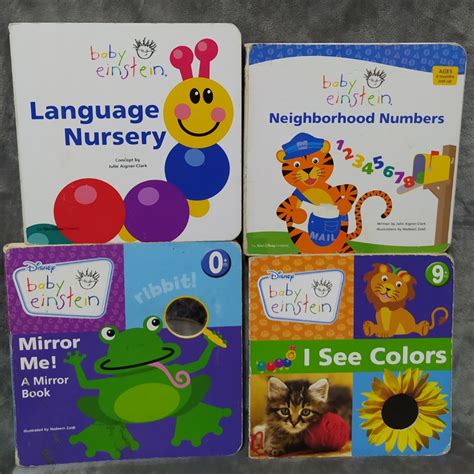 Baby Einstein Board books Bundle, Hobbies & Toys, Books & Magazines, Children's Books on Carousell