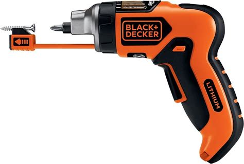 Amazon.com: BLACK+DECKER 4V MAX Cordless Screwdriver with Screw Holder ...