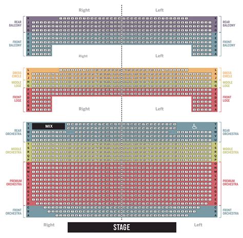 Seating Charts | Atlanta Symphony Orchestra