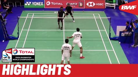 Total BWF Para-Badminton World Championships 2019. Day five, afternoon ...