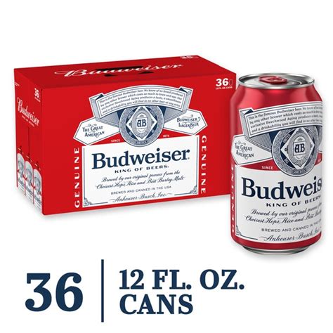 Budweiser Beer Cans (12 fl oz) - Instacart