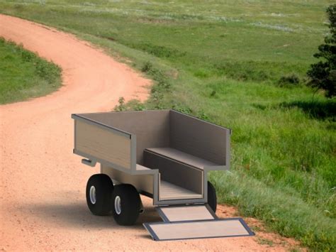 ATV Trailer Plans for a Walking Beam ATV Tub Trailer