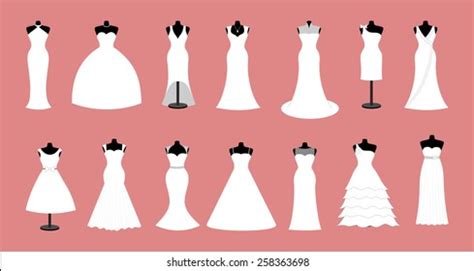 Bridal dress svg