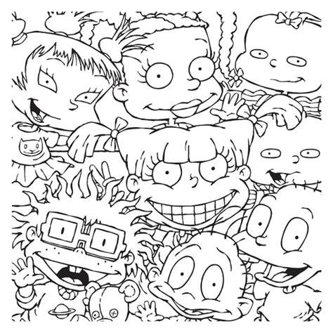 20+ Rugrats Coloring Pages - KellenCarolina