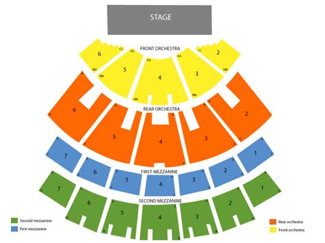 The Colosseum - Caesars Palace Seating Chart | Cheap Tickets ASAP