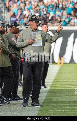 Jacksonville Jaguars head coach Doug Pederson directs an NFL football ...