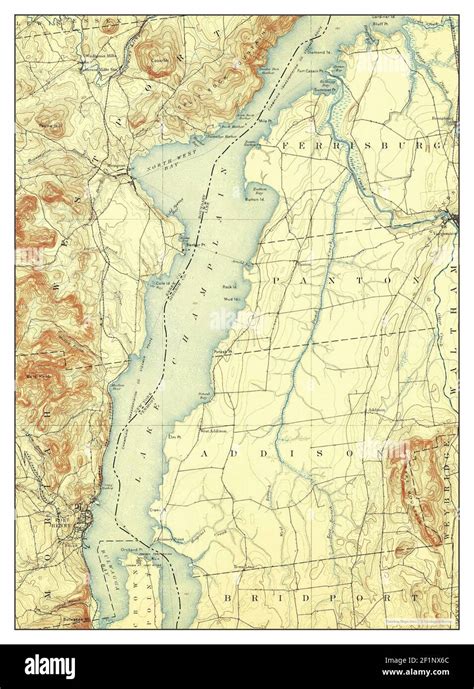 Port Henry, New York, map 1898, 1:62500, United States of America by ...