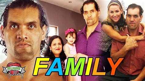 The Great Khali Family With Parents, Wife, Daughter, Brother, Career and Biography - YouTube