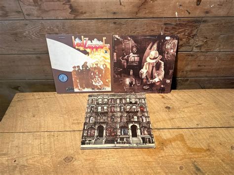 3 LED ZEPPELIN VINYL RECORD ALBUMS | EstateSales.org