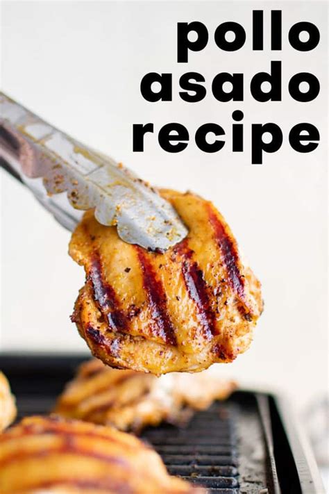 Pollo Asado - The Forked Spoon