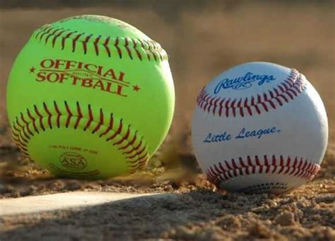 The Science Of Softball Vs. Baseball