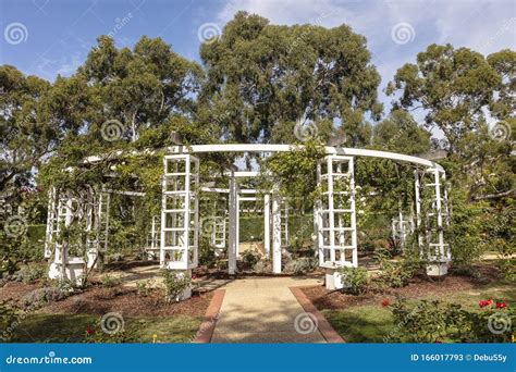 Historic Gardens with Arbours by the Old Parliament House in Canberra ...