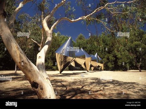 Art in sculpture garden at National Gallery Canberra Stock Photo - Alamy