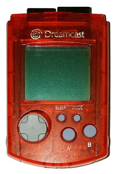 Buy Dreamcast Official VMU (Red) Dreamcast Australia