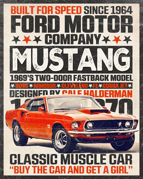 Retro Inspired Posters Set (Cars) :: Behance