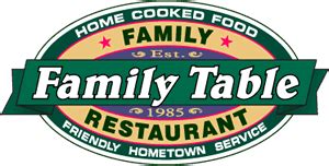 Locations & Menus - Family Table