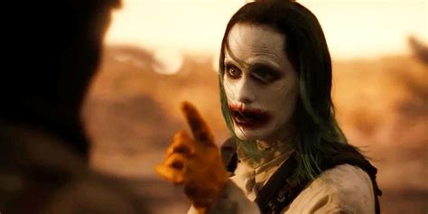 Jared Leto Reflects On Snyder's Justice League Joker & Batman Scene