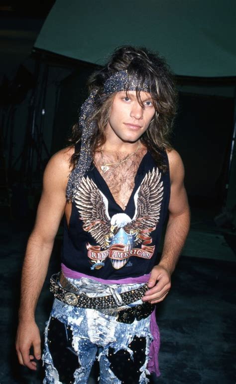 The 35 Most Awesomely Photos of a Young and Handsome Jon Bon Jovi in the 1980s | Bon jovi, Bon ...