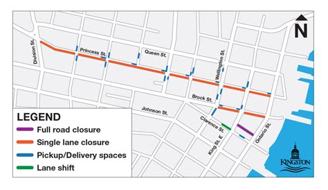 Lane, road closures to be implemented in Kingston’s downtown core next week - Kingston ...