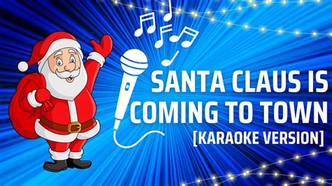 Santa Claus Is Coming To Town [Karaoke Version] by My English Pass - YouTube