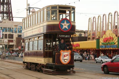 Picture of Blackpool Tramway tram 66 at Tower : TheTrams.co.uk