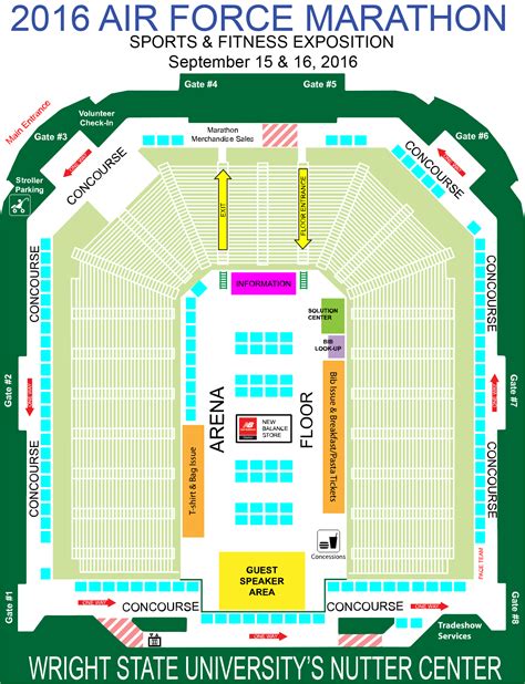 New Expo Map | Air Force Marathon