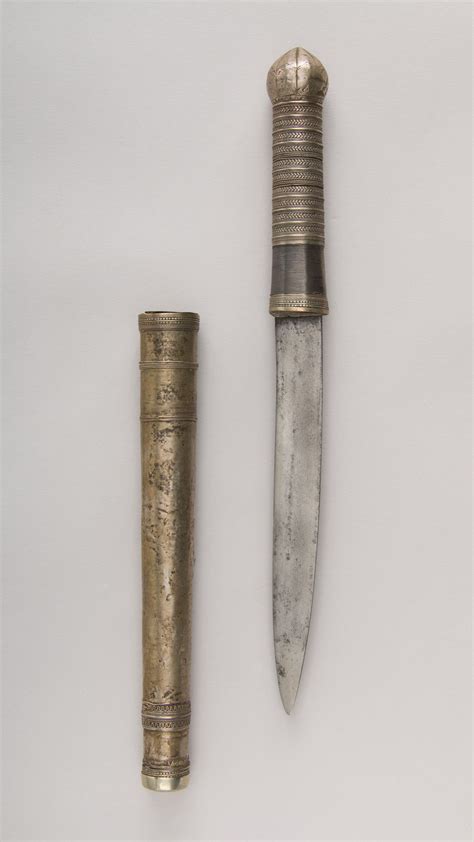 Dagger with Sheath | Burmese | The Metropolitan Museum of Art