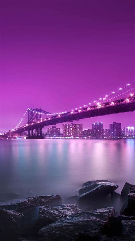 Purple Skyline Wallpapers - Wallpaper Cave