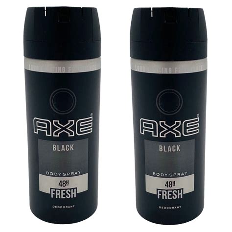 AXE Black Body Spray for Men 150 ml 2 Pack | Etsy