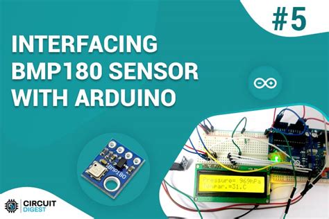 Interfacing Pressure Sensor BMP180 with Arduino Uno