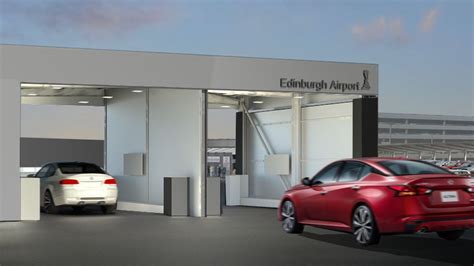 Digital valet parking plan for Edinburgh airport - BBC News