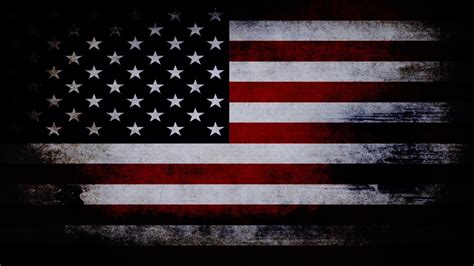 Old American Flag Wallpaper Hd Wallpapersjpg - Faded American Flag Black Background - 1600x900 ...