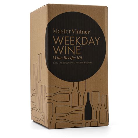 Chardonnay Wine Kit - Master Vintner Weekday Wine