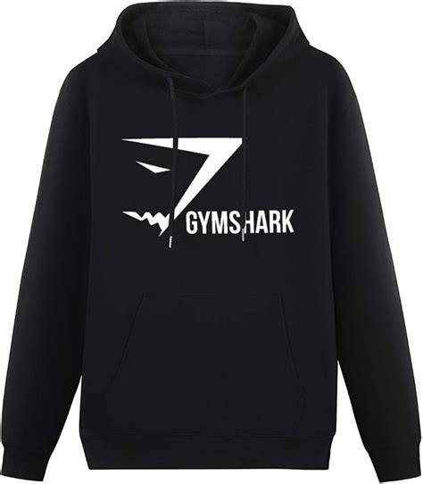 Mens Heavyweight Hooded Gymshark Logo Hoodies Pullover Long Sleeve ...