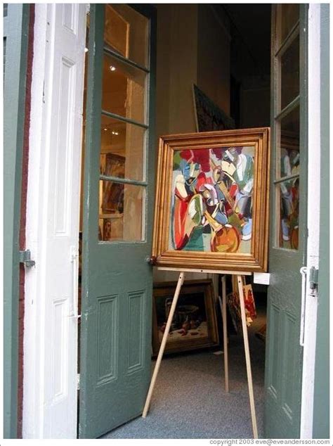 French Quarter. Art gallery. (Photo ID 9223-neworlea)