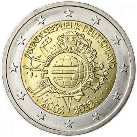 Germany 2 euro 2012 - 10 years of euro banknotes and coins - "J" - Hamburg [eur16624]