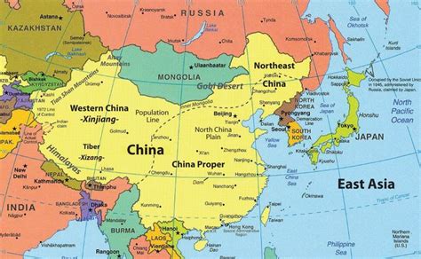 China north Korea Border Map Valid Map Of East asia the Countries are China Russia Japan north ...