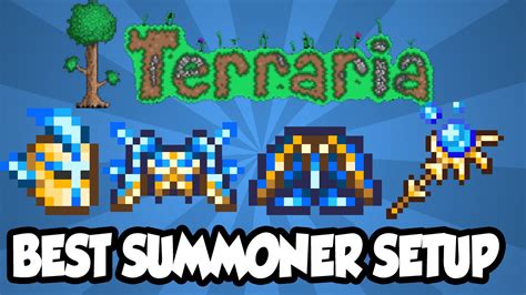 Terraria 1.3 - Best Summoner Armor + Weapon Setup - INSANE Summoner DPS Terraria 1.3 - YouTube