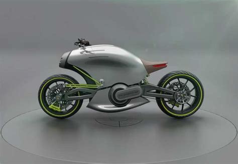 Porsche 618 electric Motorcycle concept | wordlessTech