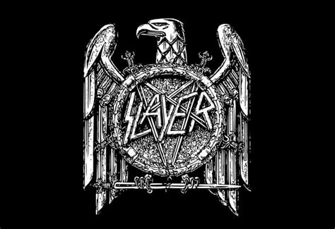 Color Slayer Logo Slayer Band, Eagle Emblems, Popular Bands, Eagle Tattoos, Extreme Metal, Angel ...