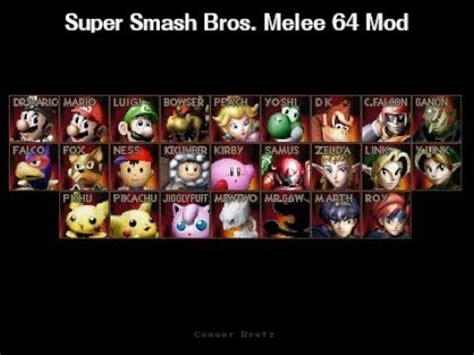 Super smash bros 64 mods - sosmb