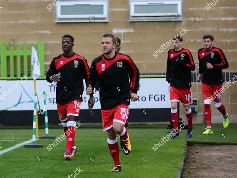 Mk Dons Players Enter Field Play Editorial Stock Photo - Stock Image ...