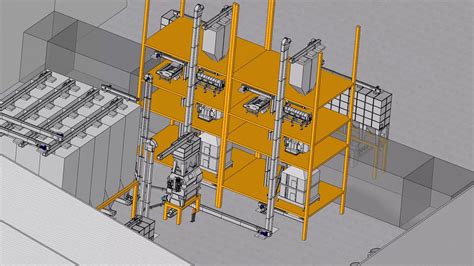 See this feed mill layout for a 30 tons/hour (2x15 tons) feed factory for Pilmico/ Vietnam - YouTube