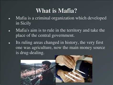 PPT - About Mafia PowerPoint Presentation, free download - ID:1068203