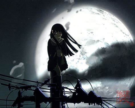 Anime Girl And The Moon Wallpapers - Wallpaper Cave