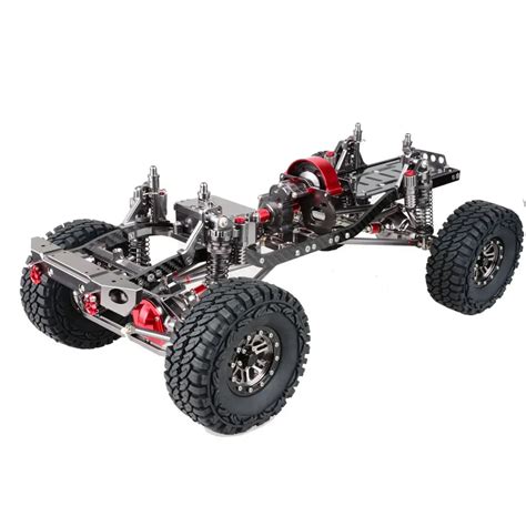 RC Scale 4WD Rock Crawler Aluminum Aolly Crawler Chassis Frame Kit Assembled Chassis Frame ...