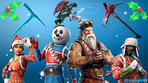 Every Fortnite Christmas skin so far! (16th Dec) - Fortnite Season 7