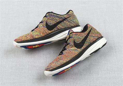 Multicolor Nike Flyknit Lunar 3 698181-408 - Sneaker Bar Detroit